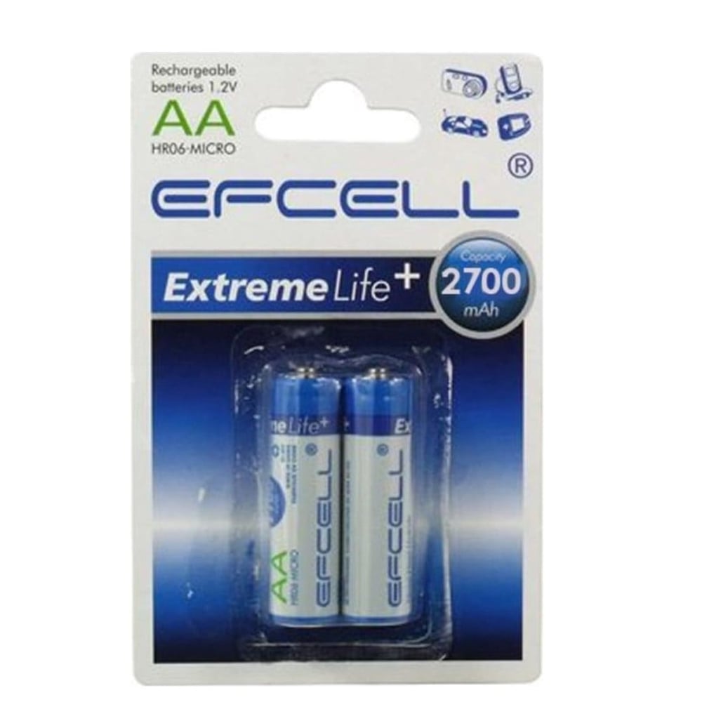 EFCELL 2700 MAH ŞARJLI KALEM PİL PAKET