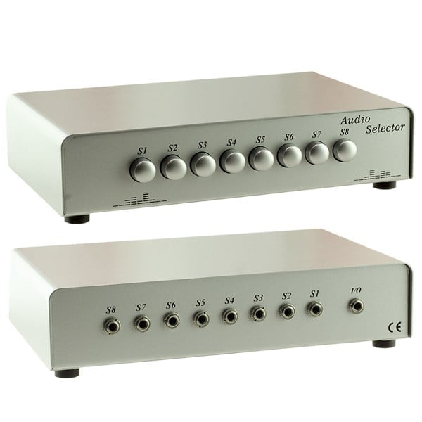 ELEKTROMER 8 KANAL AUDIO SELECTOR SWITCH