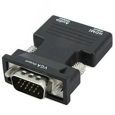 ELEKTROMER HDMI TO VGA KABLO ÇEVİRİCİ DÖNÜŞTÜRÜCÜ