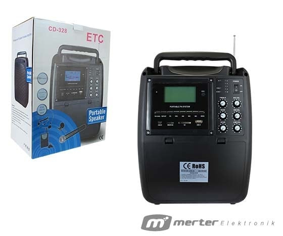 ETC CD-328 MEVLÜT ANFİSİ (EL+YAKA +FM+DISPLAY)