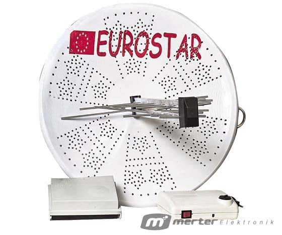 EUROSTAR ÇATI ANTENİ 3 TRANSTÖRLÜ (12 ADET KOLİ FİYATI)