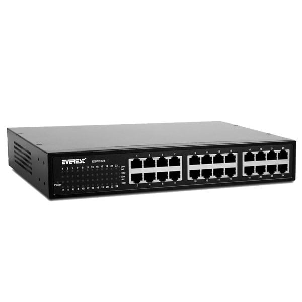 EVEREST ESW-1024 24 PORT 10/100 MBPS ETHERNET SWITCH