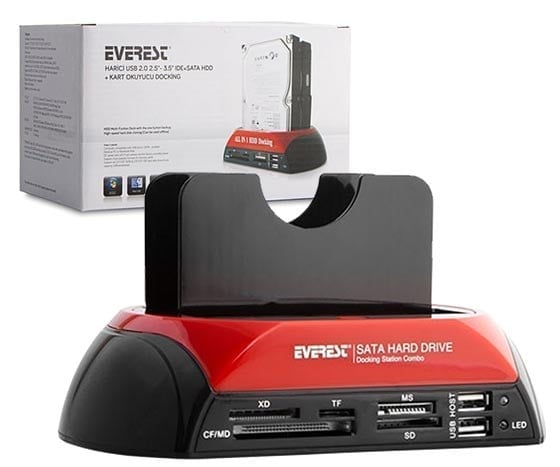 EVEREST HDC-385 HARİCİ USB 2.0 2.5