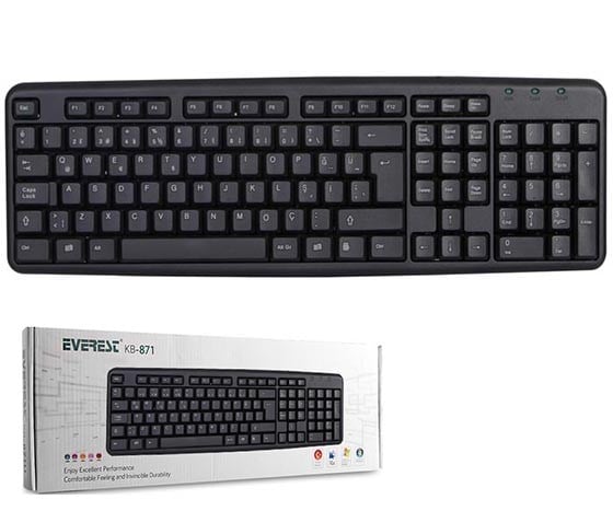 EVEREST KB-871P PS/2 Q KLAVYE