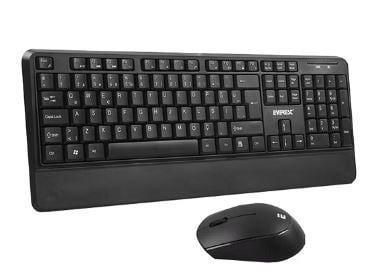 EVEREST KM-6176 OFFICAL SİYAH KABLOSUZ COMBO Q MULTIMEDIA KLAVYE + MOUSE SET