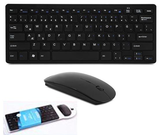 EVEREST KM-811 KABLOSUZ KLAVYE+MOUSE SET