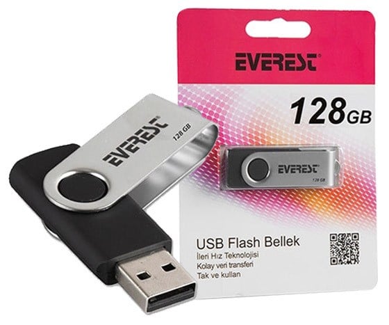 EVEREST USB-128A 128 GB FLASH BELLEK