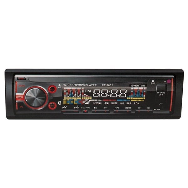 EVERTON RT-2002BT USB/SD/FM/AUX/BLUETOOTH'LU MEKANİKSİZ OTO TEYP 4 X 50 WATT