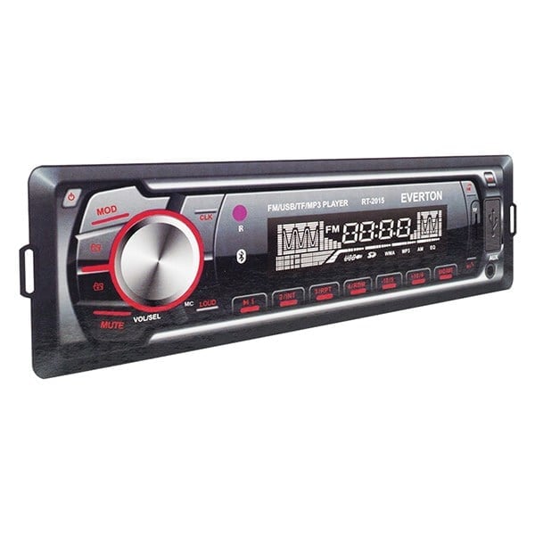 EVERTON RT-2015BT USB/SD/FM/AUX/BT BLUETOOTH'LU MEKANİKSİZ OTO TEYP 4X50 WATT
