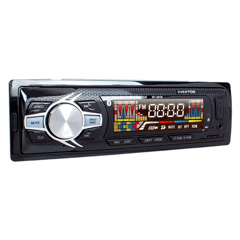 EVERTON RT-2016BT USB/SD/FM/AUX/BT BLUETOOTH'LU MEKANİKSİZ OTO TEYP 4X50 WATT