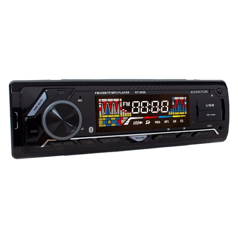 EVERTON RT-2026BT USB/SD/FM/AUX/BT BLUETOOTH'LU MEKANİKSİZ OTO TEYP 4X55 WATT