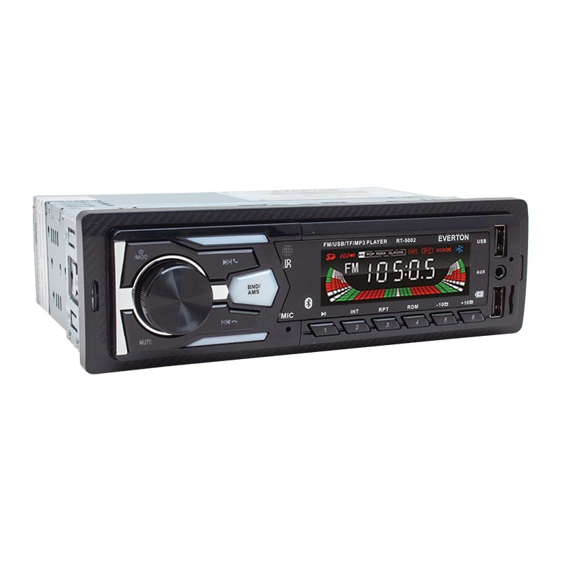 EVERTON RT-5002 USB/SD/FM/AUX/BT BLUETOOTH'LU MEKANİKSİZ OTO TEYP 4X50 WATT