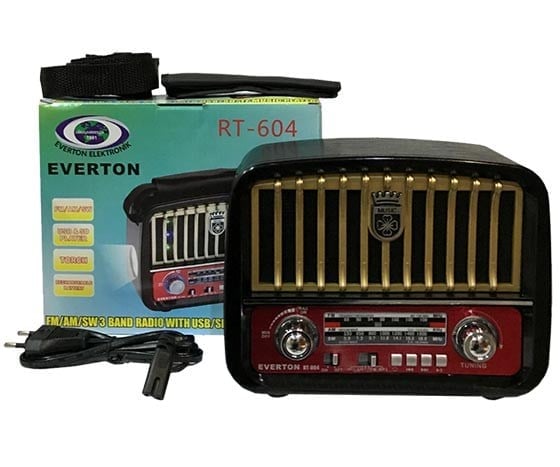 EVERTON RT-604 USB/SD/FM/SW3 RADYO