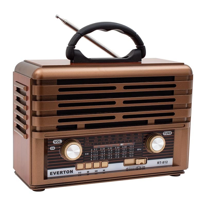 EVERTON RT-812BT USB/SD/FM NOSTALJİK RADYO MÜZİK KUTUSU