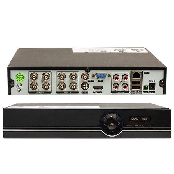 EZCOOL EZ-8508AHD 8 KANAL 4 SES 5 MP ÇÖZÜNÜRLÜK 1 HDD DESTEKLİ AHD DVR/XVR KAYIT CİHAZI