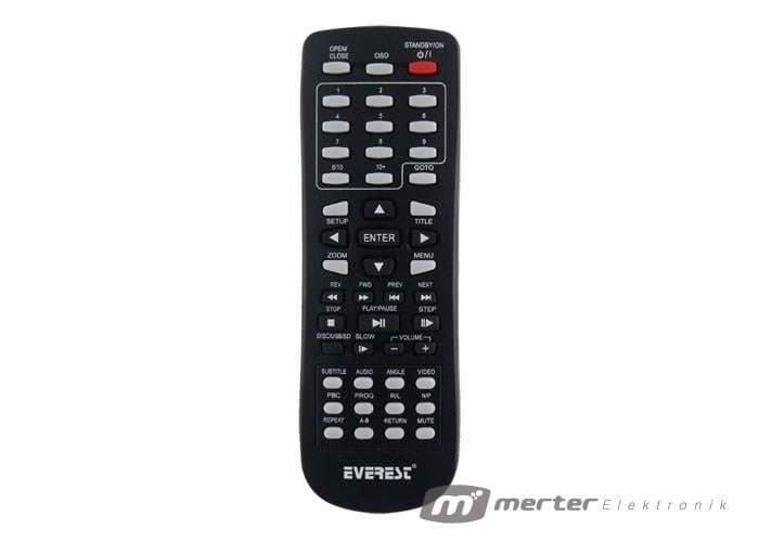 Everest N75 Dvd Dıvx Kumandası
