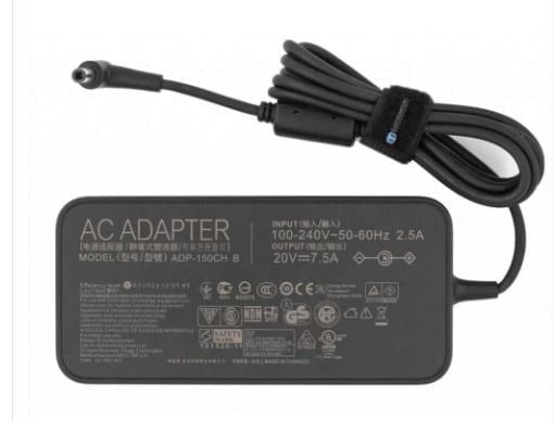 FAST CU22 20V 7.5A 150W 6.0*3.7MM İĞNELİ UÇ YENİ NESİL ASUS NOTEBOOK ADAPTÖR