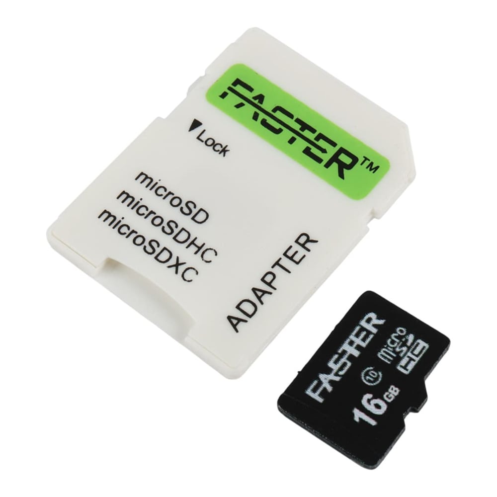 FASTER 16 GB UHS-I U1 SINIF 10 MİCRO SDHC HAFIZA KARTI