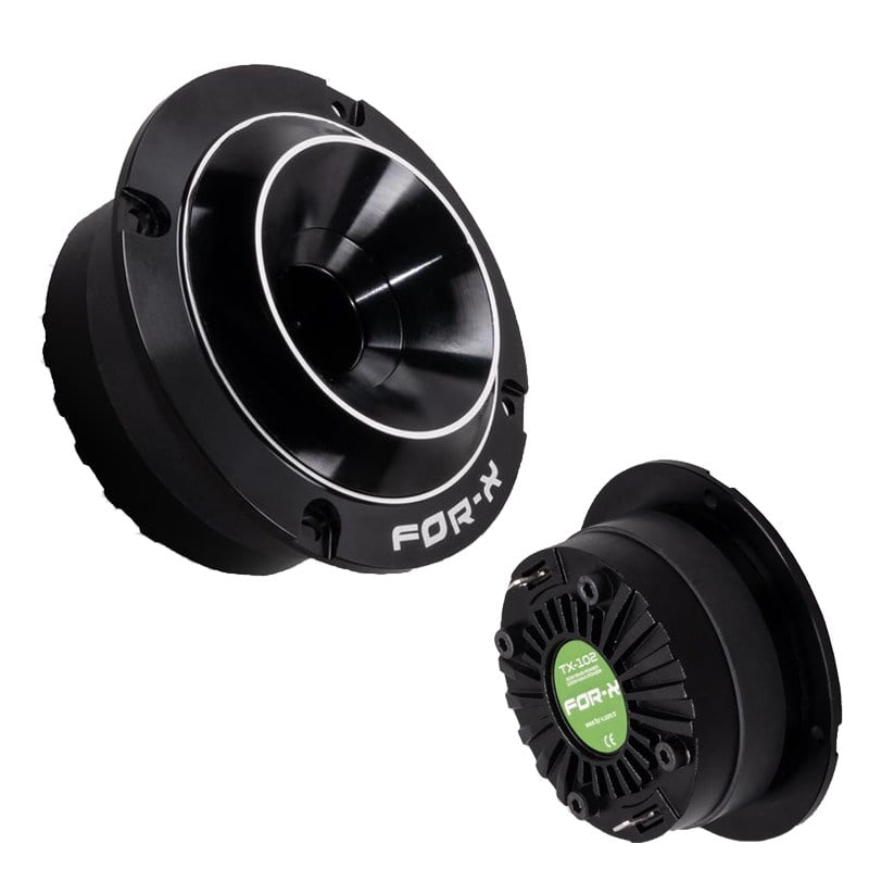FOR-X TX-102 100W PEAK POWER 50 WATT RMS DOME OTO TWEETER (2'Lİ TAKIM)