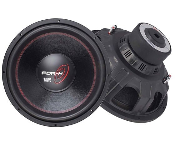 FOR-X X-1550 38 CM 1500 WATT ÇİFT BOBİN BASS HOPARLÖR