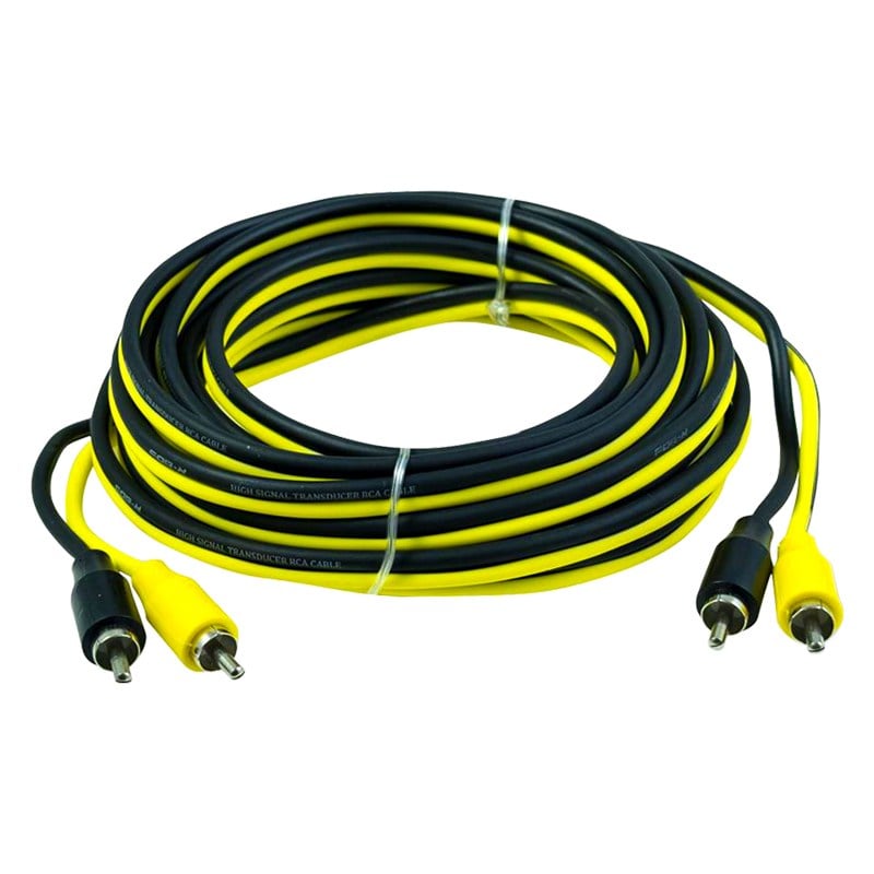 FOR-X X-25RCA 2 RCA + 2 RCA 5 METRE OTO ANFİ KABLOSU