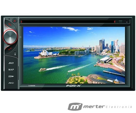 FOR X X-9000N MULTİMEDYA NAVİGASYONLU DOUBLE TEYP