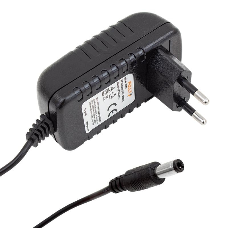 FULLY 1612B 5 VOLT - 2 AMPER 5.5*2.5 UÇLU PRİZ TİPİ ADAPTÖR