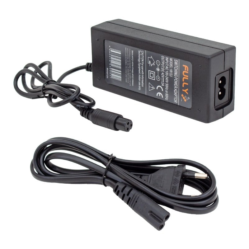 FULLY O-1612J 42 VOLT - 2 AMPER 3 PİNLİ GİNGER ŞARJ CİHAZI ADAPTÖRÜ