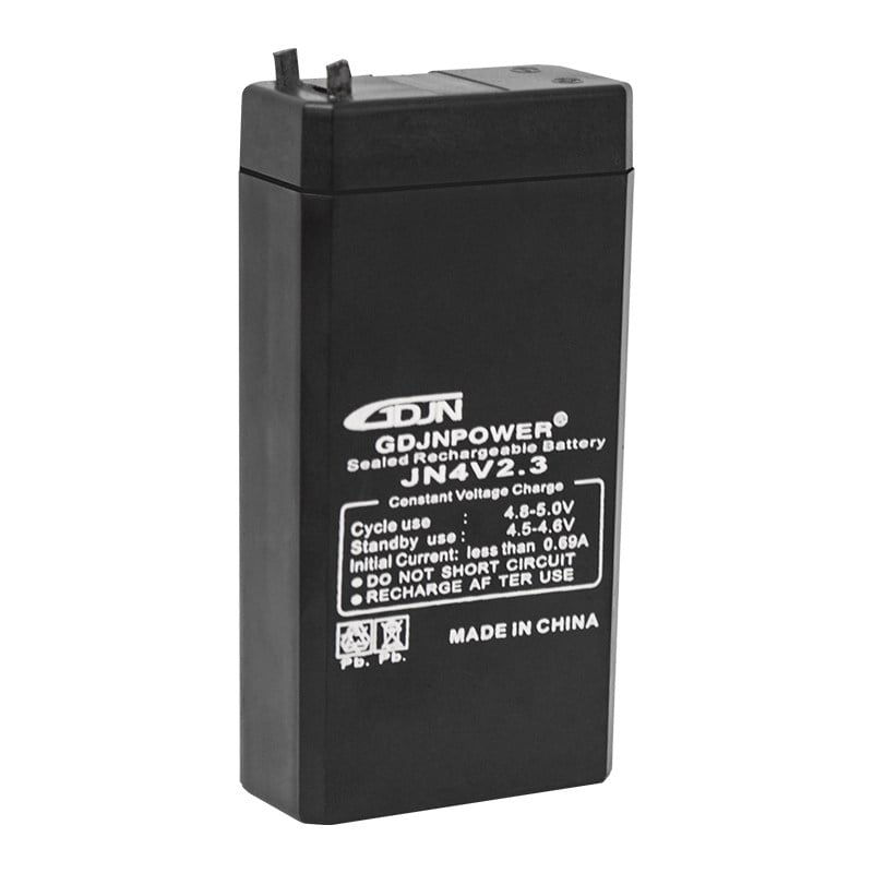 GDJN JN4V2.3 4 VOLT - 2.3 AMPER AKÜ (49 X 96 X 22 MM)