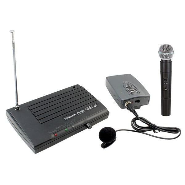 GOLD AUDIO FV-305 EL+YAKA VHF TELSİZ MİKROFON CLASS