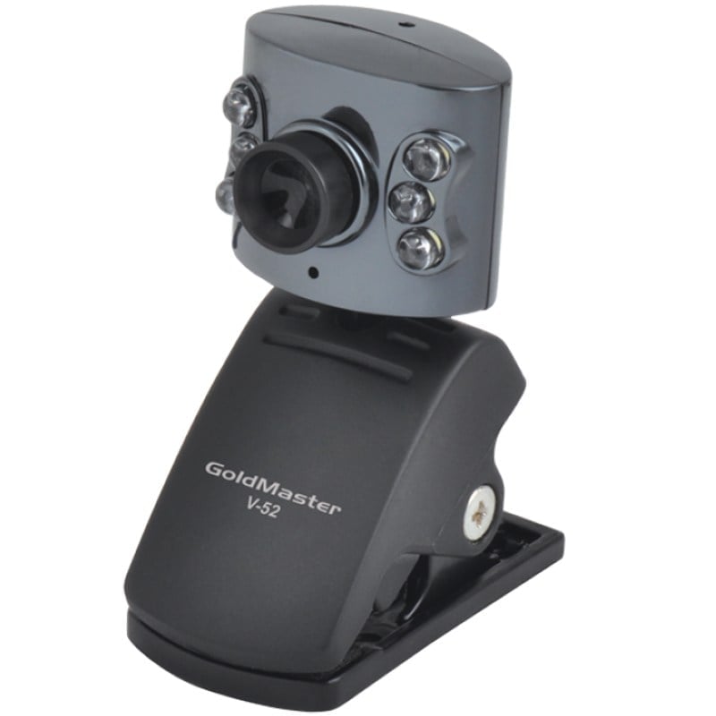 GOLDMASTER V-52 TAK ÇALIŞTIR LEDLİ MİKROFONLU PC WEB KAMERA