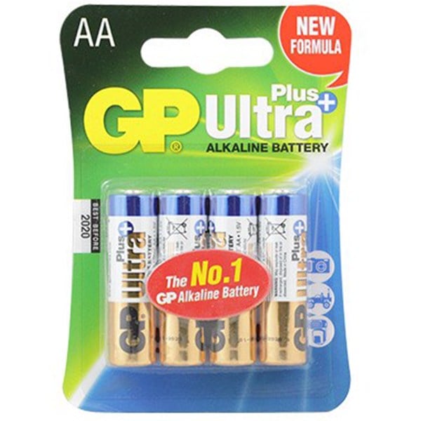 GP 15AUP ULTRA PLUS R6 AA ALKALİN PİL (4'LÜ PAKET)