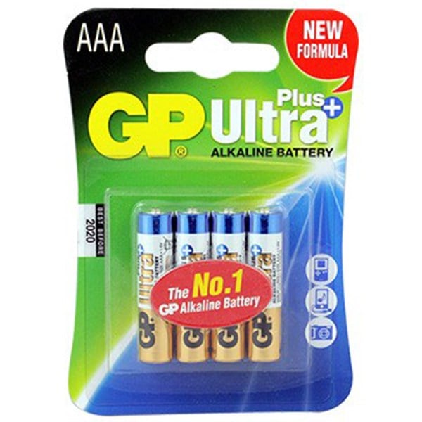 GP 24AUP ULTRA PLUS R03 AAA ALKALİN (4'LÜ PAKET)