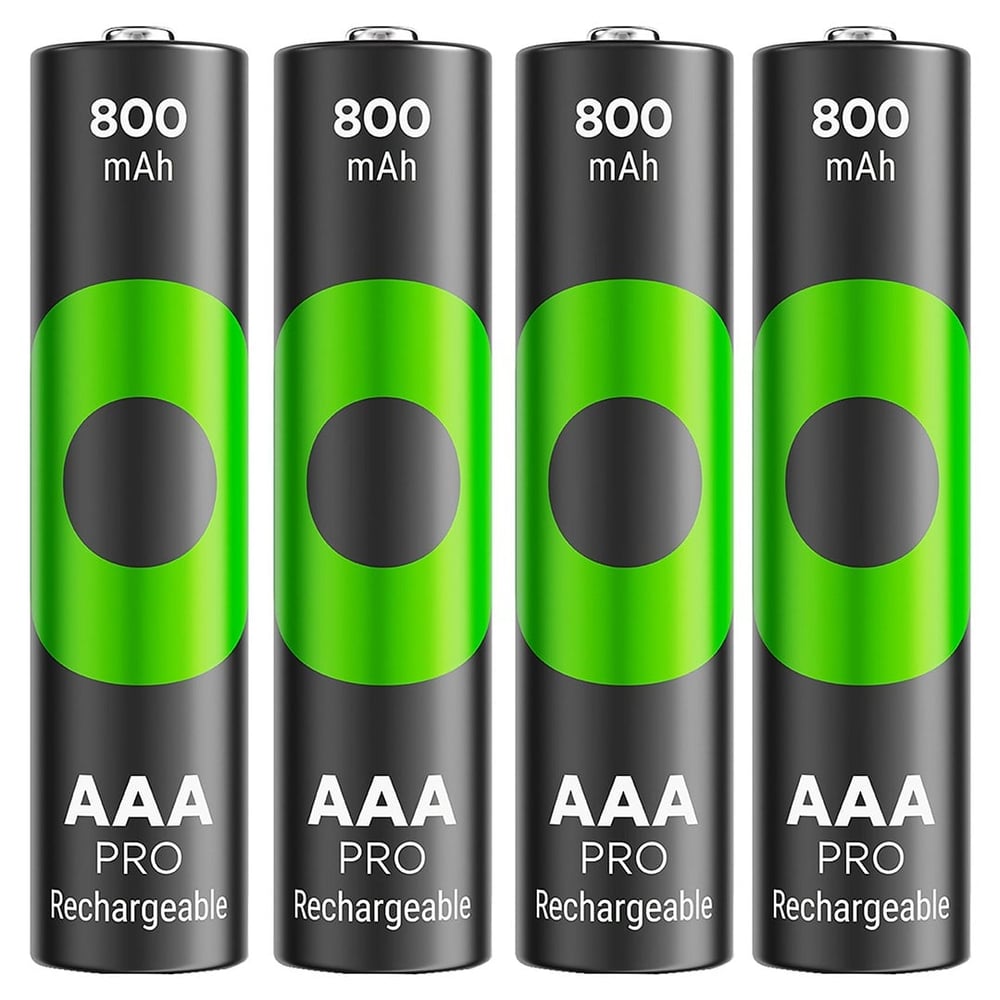 GP RECYKO PRO 800 MAH Nİ-MH 1.2 VOLT AAA İNCE KALEM ŞARJLI PİL 4LÜ PAKET GP85AAAHCB-2EB4 (GPRHCH83B205)