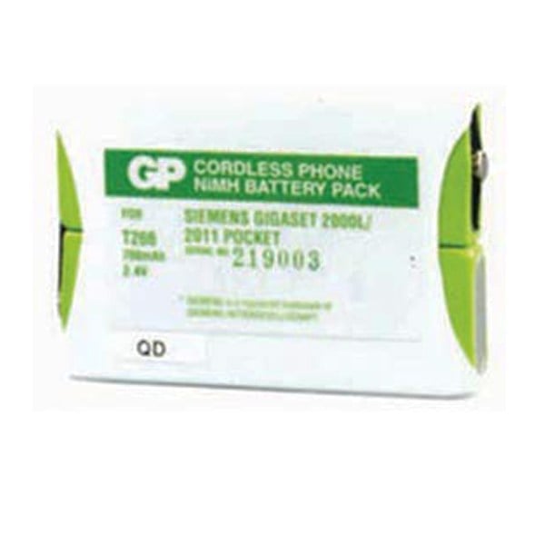 GP T266 2.4 VOLT CİKLET 2'Lİ SIEMENS PİLİ