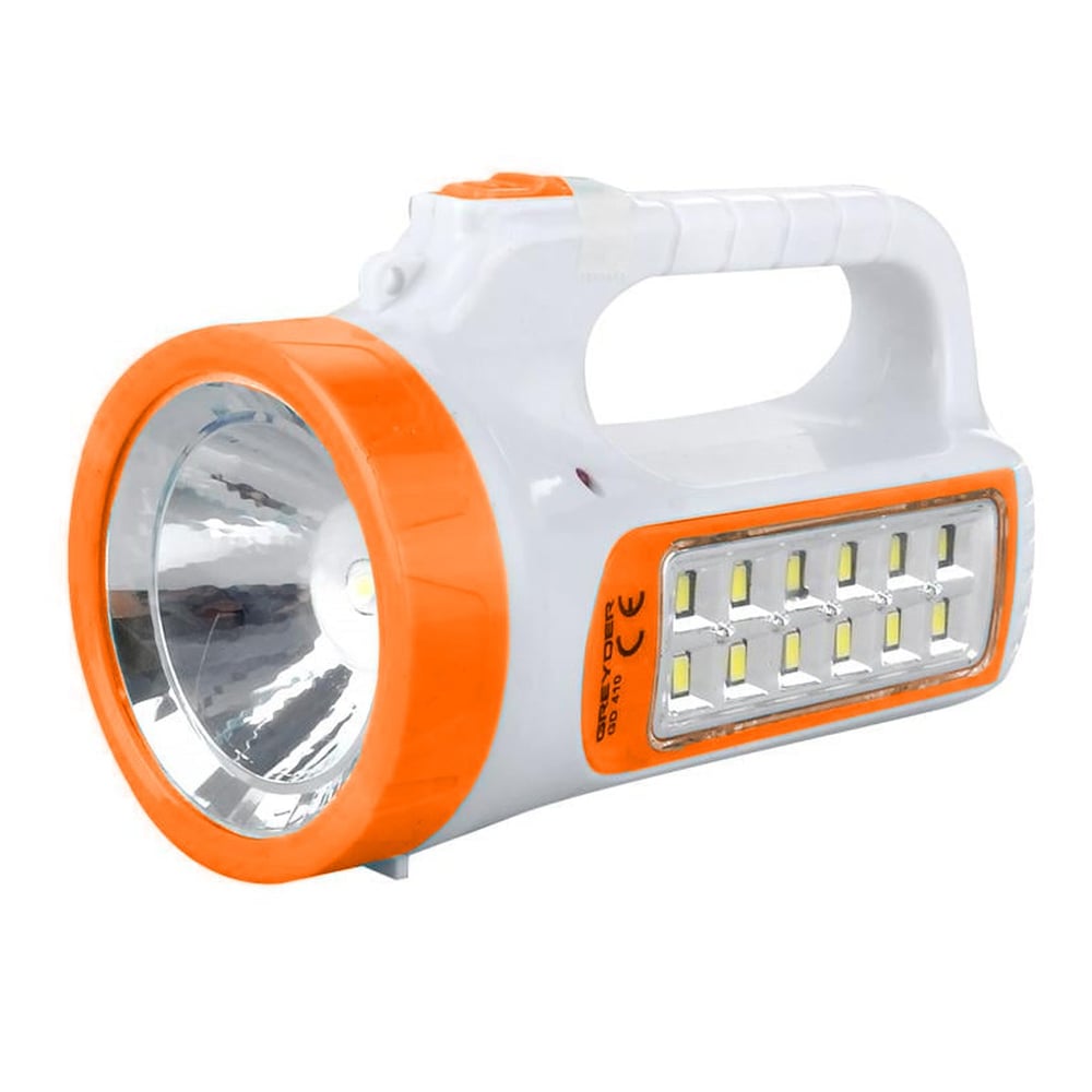 GREYDER GD-410 SOLAR ŞARJLI 3 WATT 12 LED EL FENERİ IŞILDAK