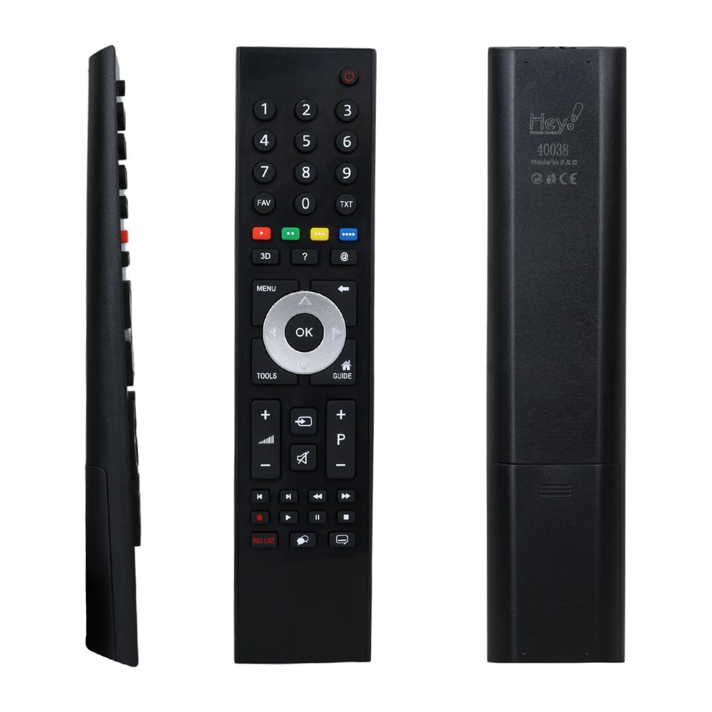 HEY KL ARÇELİK BEKO GRİ GÖBEK 3D TUŞLU LCD LED TV KUMANDA (70122=40038=32740)
