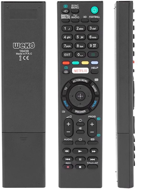 HEY KL RM-L1275 SONY NETFLIX TUŞLU LCD LED TV KUMANDA (40175=16439)