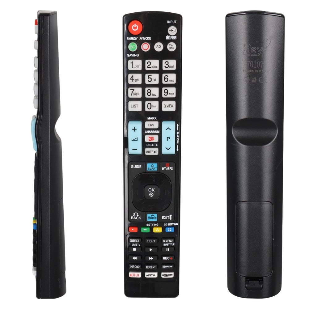 HEY KL RM-L930+3 KÜÇÜK KALIP LG NETFLIX-AMAZON TUŞLU  AMBALAJLI LCD LED TV UNIVERSAL KUMANDA (70107=40177=19273)
