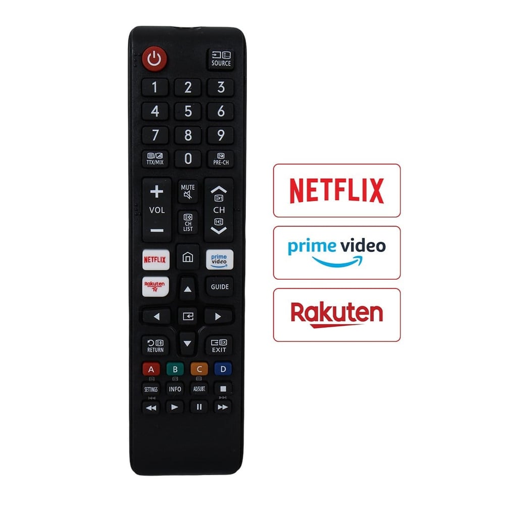 HEY KL SAMSUNG BN59-01315B NETFLIX-PRIME VIDEO-RAKUTEN TUŞLU KISA LCD LED TV KUMANDA