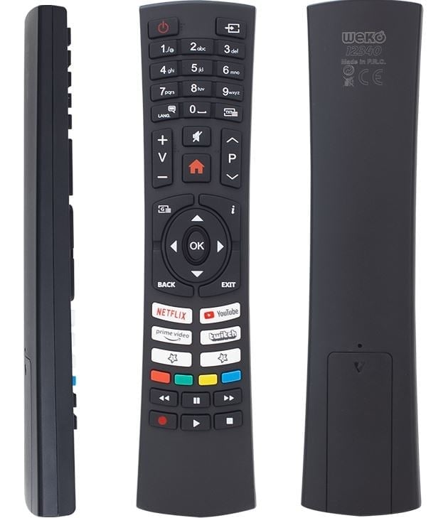 HEY KL VESTEL NETFLIX-PRIME VIDEO-YOUTUBE-TWITCH TUŞLU OVAL KALIP LCD LED TV KUMANDA (40181=12340)