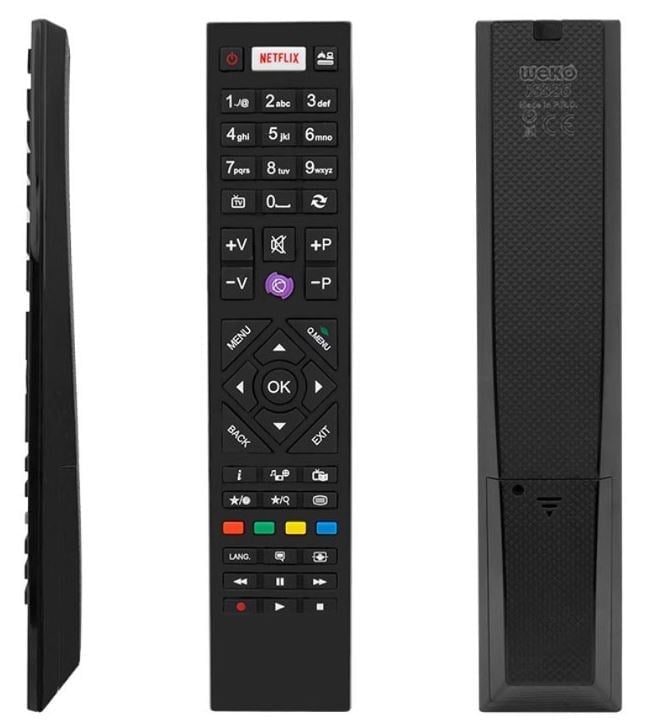 HEY KL VESTEL RC4880 NETFLIX TUŞLU YENİ MODEL MOR TUŞLU LCD LED TV KUMANDA (40180=18326)