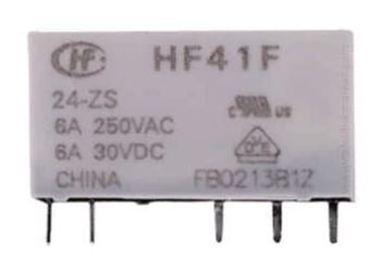 HF41F 24VDC V23092 TİPİ YASSI RÖLE 24 VOLT 5 BACAKLI