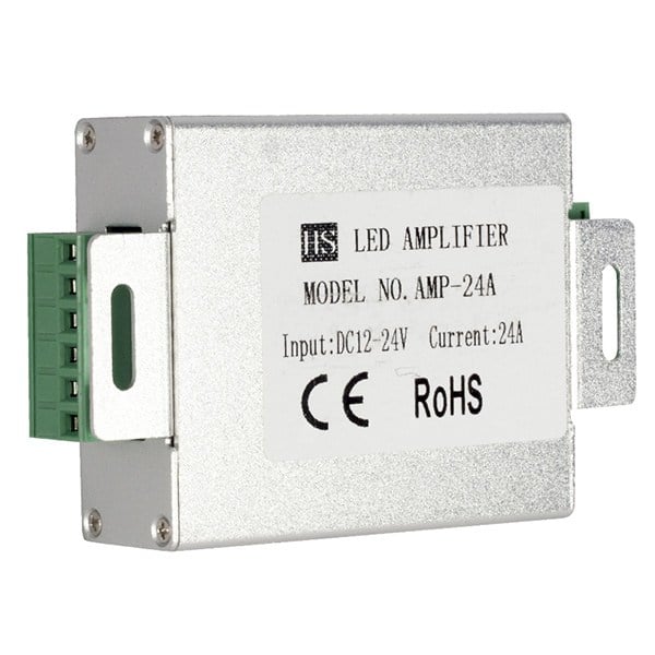 HIGHTEK HT-LC-24 DC 12-24V 24 AMPER RGB ŞERİT LED REPEATER SİNYAL KUVVETLENDİRİCİ AMPLIFIER