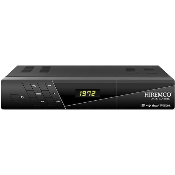 HIREMCO COMBO ZAPPER TKGS'Lİ YOUTUBE'LU FULL HD KASALI UYDU ALICISI (SCART + HDMI)