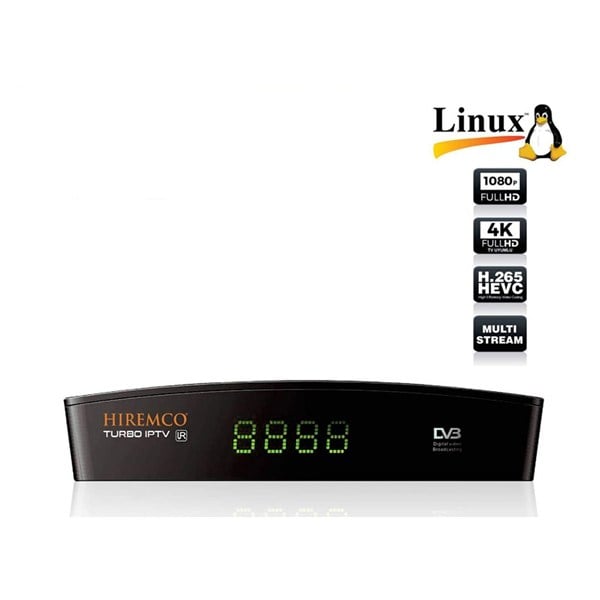 HIREMCO TURBO IP TV ETHERNET'Lİ LINUX TABANLI FULL HD MİNİ UYDU ALICISI