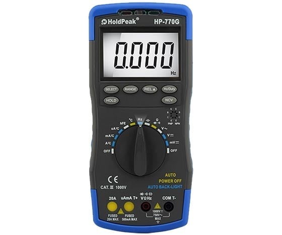HOLDPEAK HP-770G DİJİTAL ÖLÇÜ ALETİ