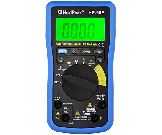 HOLDPEAK HP-90E DİJİTAL ÖLÇÜ ALETİ