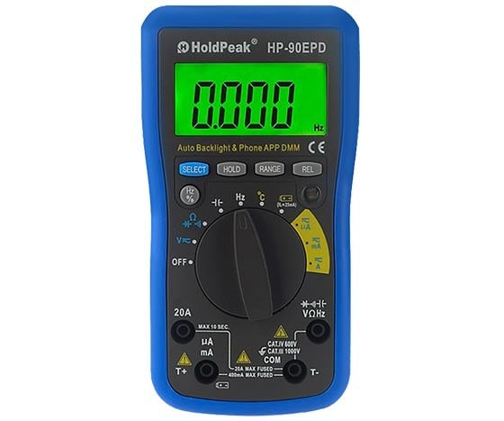 HOLDPEAK HP-90EPD DİJİTAL ÖLÇÜ ALETİ (IOS*ANDROID UYUMLU)