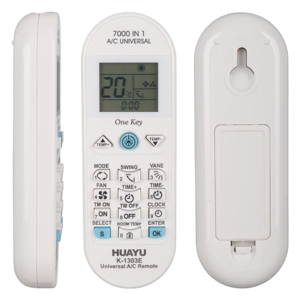 HUAYU KK K-1303E UNIVERSAL A/C AKILLI KLİMA KUMANDASI (7000IN1)